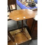 A 19th century mahogany tripod table.