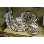 A quantity of Spode Asiatic Pheasant china.