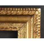 An Early 20th Century Moulded Frame with Knulled Edge. 29.75" x 43" - 75.5cm x 109.25cm. (Rebate