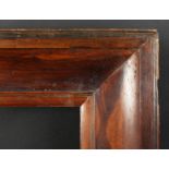 A 19th Century Shaped Rosewood Frame. 12" x 9.75" - 30.5cm x 24.75cm. (Rebate Size)