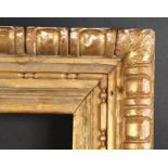 A 19th Century Carved Giltwood Frame. 30" x 23" - 76.25cm x 58.5cm, wide rebate. (Rebate Size)