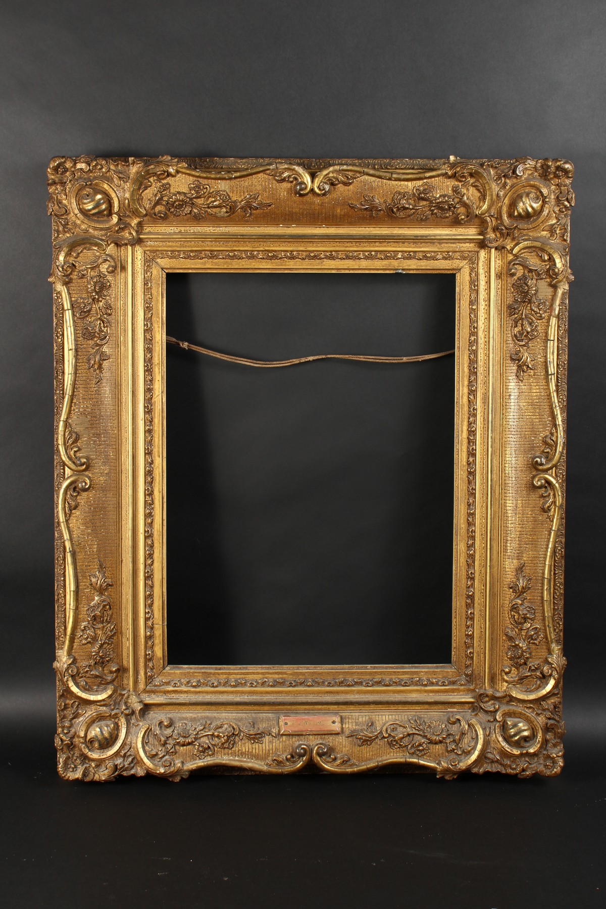 19th Century French Gilt Composition Frame. 20.75" x 15.5" - 52.75cm x 39.5cm. (Rebate Size) - Image 2 of 3