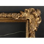 A 19th Century Carved Frame, 20.5" x 14" - 52cm x 35.5cm. (Rebate Size)