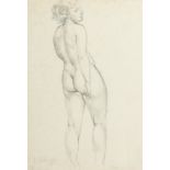 James Arden Grant (1887-1974) British. Study of a Female Nude, Pencil, Signed and Dated 1922. 14.
