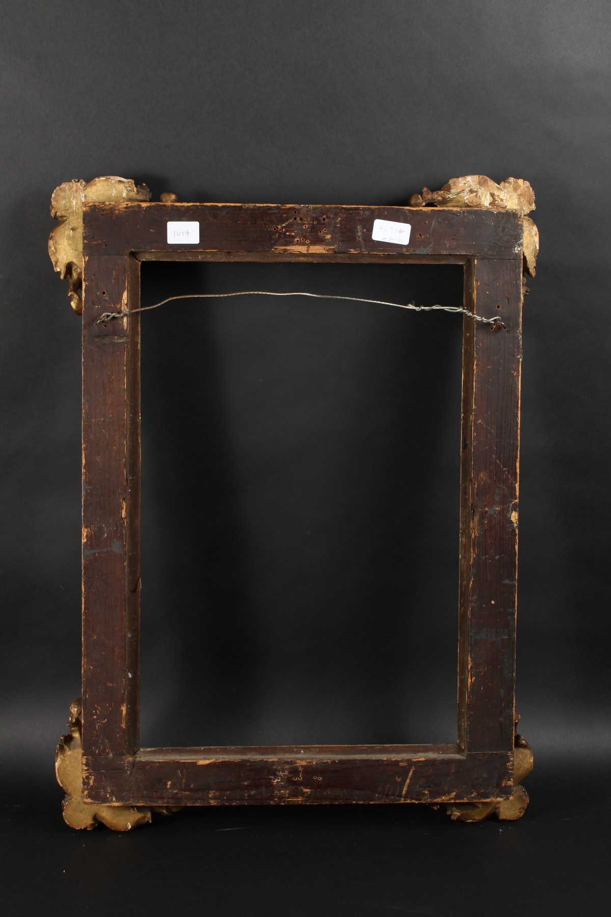 A 19th Century Carved Frame, 20.5" x 14" - 52cm x 35.5cm. (Rebate Size) - Image 3 of 3