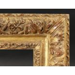 A 19th Century Gilt Composition Frame. 35" x 40" - 89cm x 101.5cm. (Rebate Size)