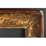 A Charles X Gilt Composition Period Frame. 23.5" x 29" - 59.75cm x 73.75cm. (Rebate Size)