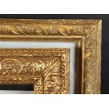 A 19th Century Composition Frame, 21.5" x 17.5" - 54.5cm x 44.5cm. And another similar, 14" x 15.