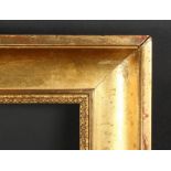 Late 18th Century English School. A Gilt Hollow Frame, 24.5" x 20" - 62.25cm x 50.75cm. (Rebate
