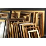 A Collection of Twenty Eight Mostly Modern Frames. (28)