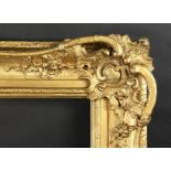 A 19th Century French Gilt Composition Frame. 21.5" x 28.5" - 54.5cm x 72.5cm. (Rebate Size)