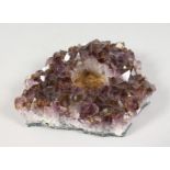 A PIECE OF AMETHYST. 5.5ins.