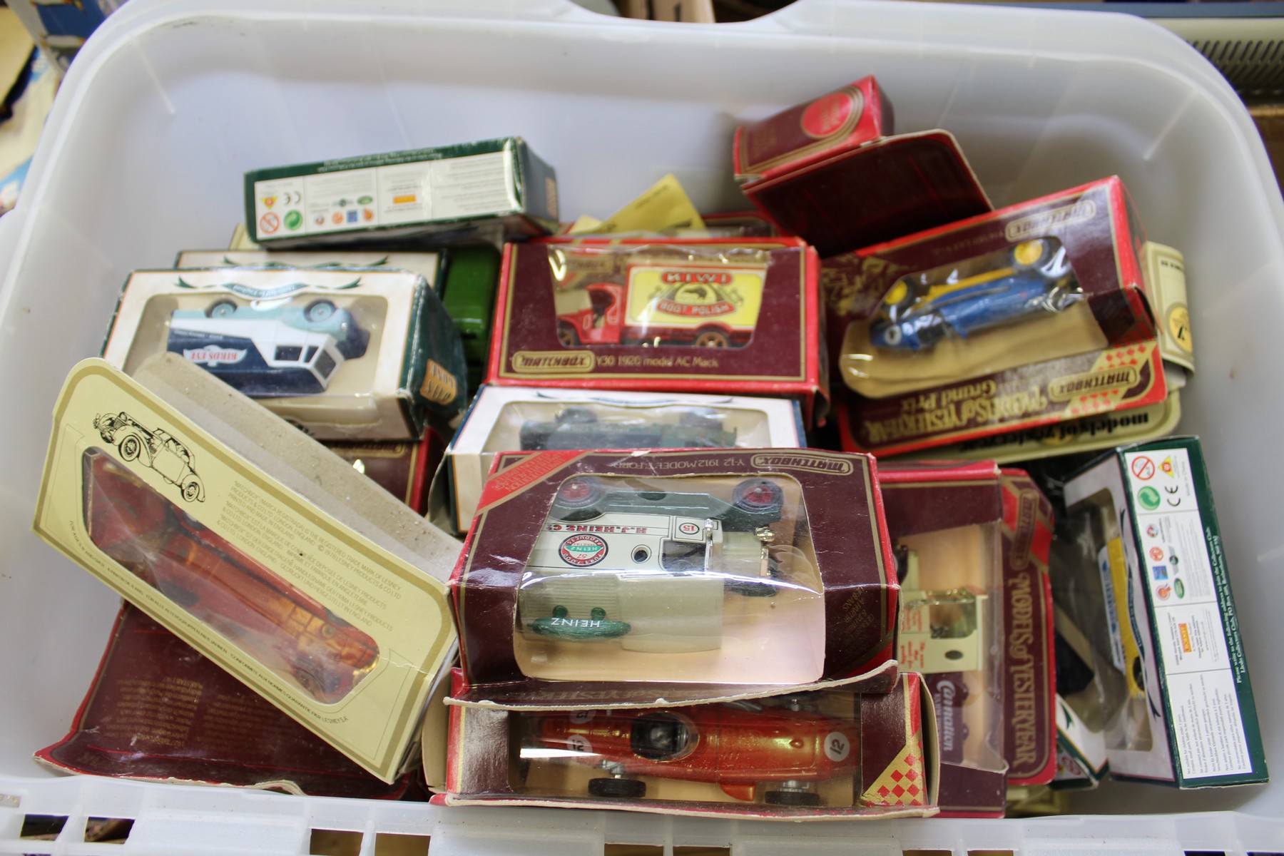 A large quantity of boxed collector's model cars etc.