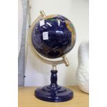 A decorative globe.