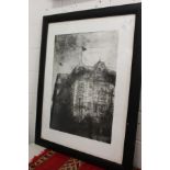 Tom Flint "Piccadilly" limited edition etching.