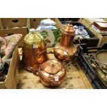 Continental copper and brass ware.