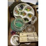 Decorative china, glassware etc.