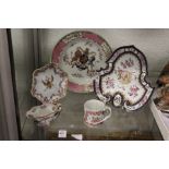 A small group of Samson of Paris armorial china.