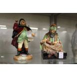 A Royal Doulton figure "The Cobbler" HN1706 and "Town Crier" HN2119.