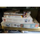 Airfix and other model aeroplanes etc, boxed and unmade.