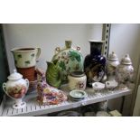 A quantity of decorative china.