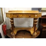 A Victorian satinwood Duchess style dressing table.