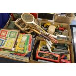 A large quantity of games, toys, railway etc.