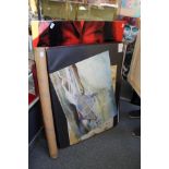 A large collection of unframed watercolours and prints.