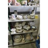 A large quantity of decorative and household china.