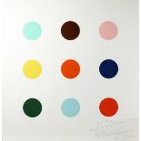 Damien Hirst, (B. 1965), A large untitled gift spot, framed screenprint in colours, signed in