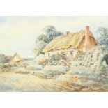 Alexander Molyneux Stannard (1885-1975) British. A Country Cottage, Watercolour, Signed, 9.5" x 13.