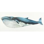 Peter Arnold 'Save the Humpback Whale', artist's proof, Lambda print on canvas, 31.5"x 70".