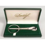 A DAVIDOFF CIGAR CUTTER, original box.