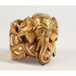 AN ISLAMIC ELEPHANT BRACELET.