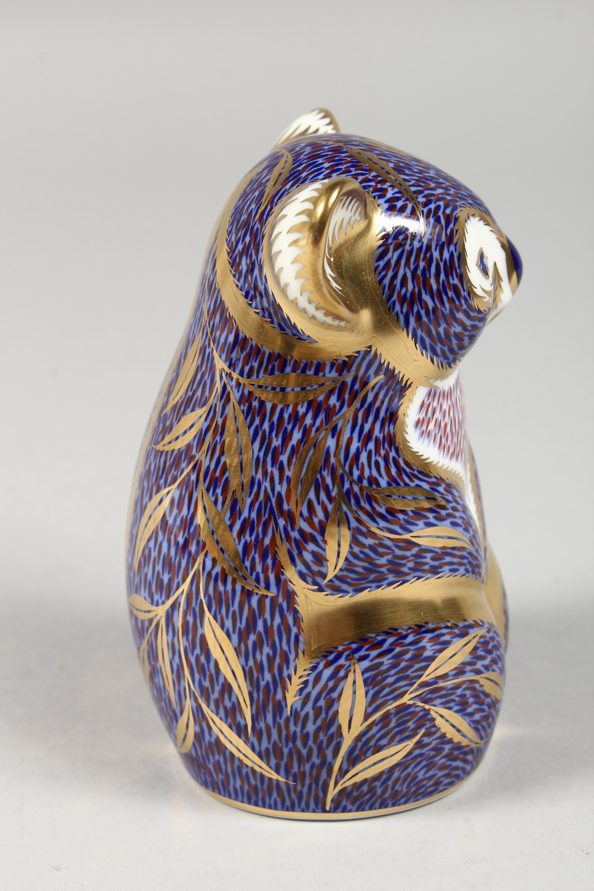 A ROYAL CROWN DERBY PAPERWEIGHT KOALA, gold stopper and box. - Image 4 of 7
