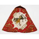 A HERMES SILK SCARF "CHEVAL TURC".