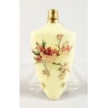 A SMALL ROYAL WORCESTER SCENT FLASK. 3.5ins long.