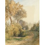 William Callow (1812-1908) British, 'Love Lane, Great Missenden', watercolour, signed and dated '