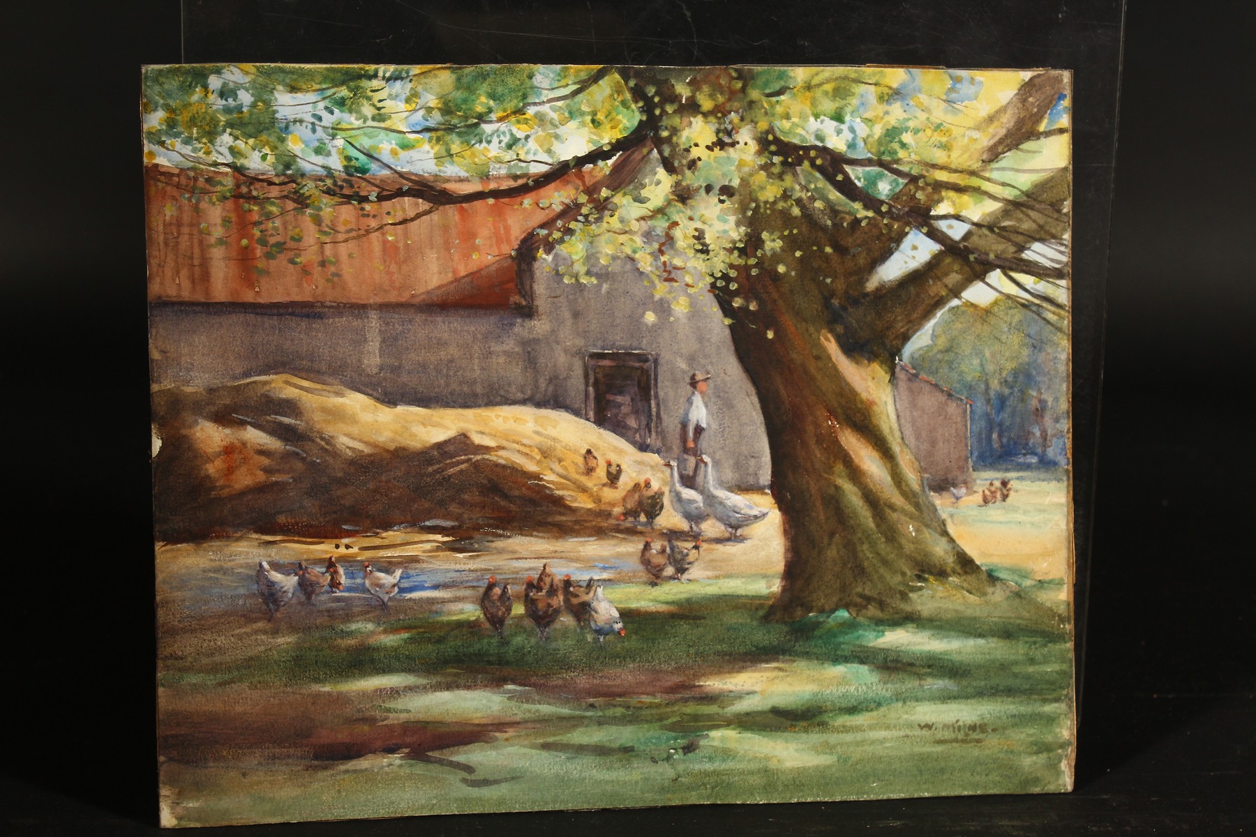 Early 20th century, A collection of country scenes, watercolour, signed, various sizes, unframed. ( - Image 6 of 9