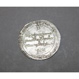 ISLAMIC SILVER COIN - ABBASID Coins,al-Rashid, Silver dirham, Mint of . al-Muhammadiya, year