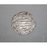 SILVER ISLAMIC COIN - ABBASID ,al-Rashid, Silver dirham, Mint of . al-Muhammadiya, year 191 AH.