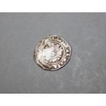 ISLAMIC SILVER COIN - Fatimid coins, Silver 1/4 Dirham, Poss (340 between 390 AH). 15.5mm