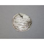 Islamic Umayyad Silver Dirham Hisham ibn Abd al-Malik mint of Wasit year 122 AH. Weight : 2,35 gr