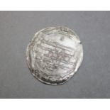 ISLAMIC SILVER COIN - ABBASID Coins,al-Rashid, Silver dirham, Mint of . al-Muhammadiya, year 186 AH.