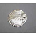 ABBASID ,al-Rashid, Silver dirham, Mint of . al-Muhammadiya, year 184 AH. Weight : 2,61 gr Diameter: