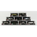 CORGI COLLECTION OF NINE BRITISH CLASSIC CARS. RRP: £10 each.