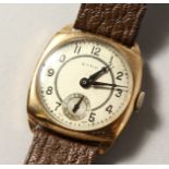 A 9CT GOLD CYMA WRISTWATCH.