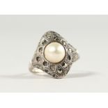 A PEARL RING.
