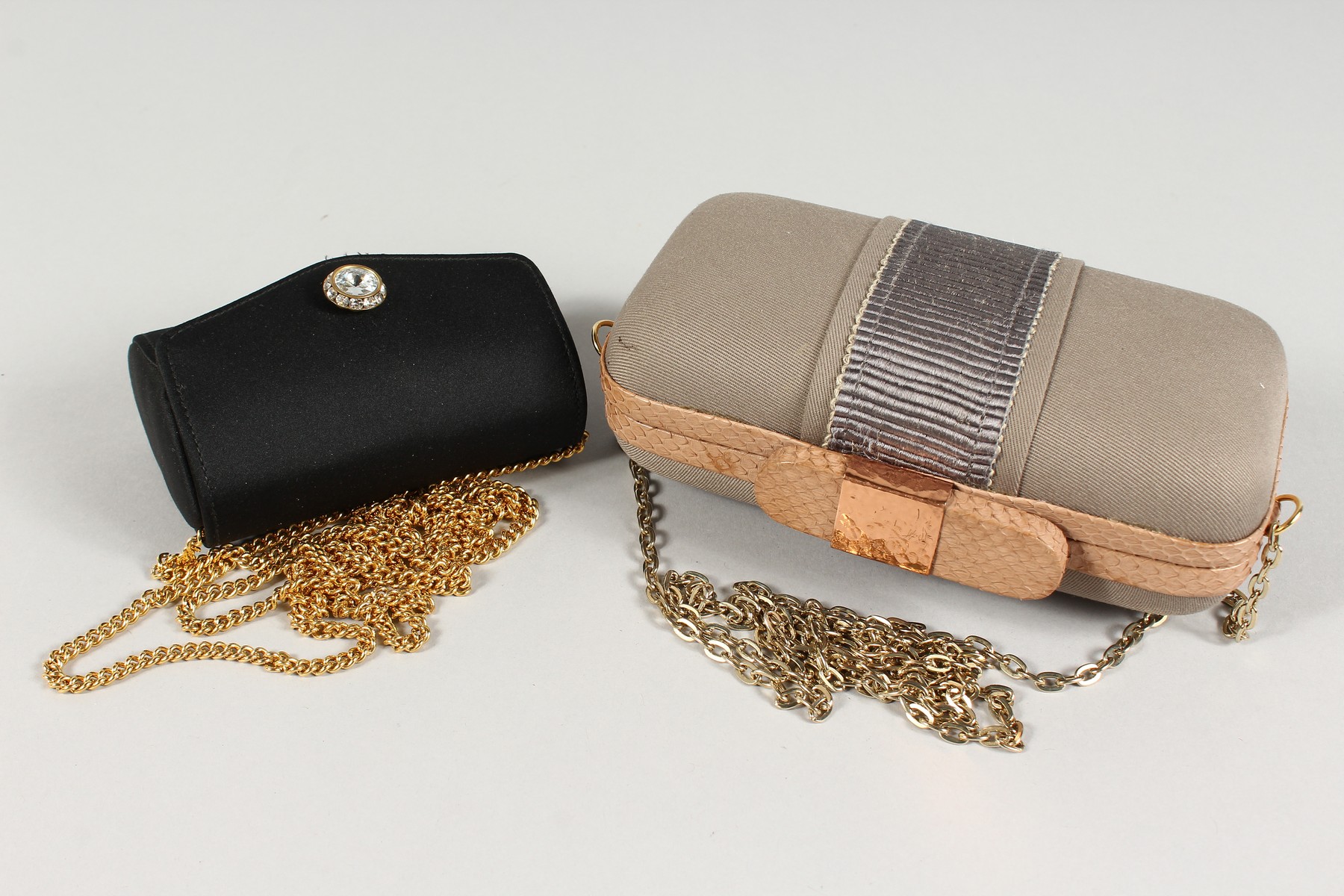 A HOSS PURSE on a long chain, and CAREY ADINA BLACK BAG on a long chain (2). - Image 2 of 2