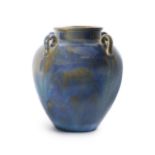 A Fulper Pottery four-handled vase